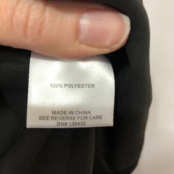 ModCloth Black Sleeveless Ruffled Flowy Blouse Womens M Whimsigoth Witchy Top - Picture 4 of 6